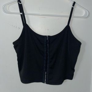 corset adjustable tank, L but fits like a M-L
